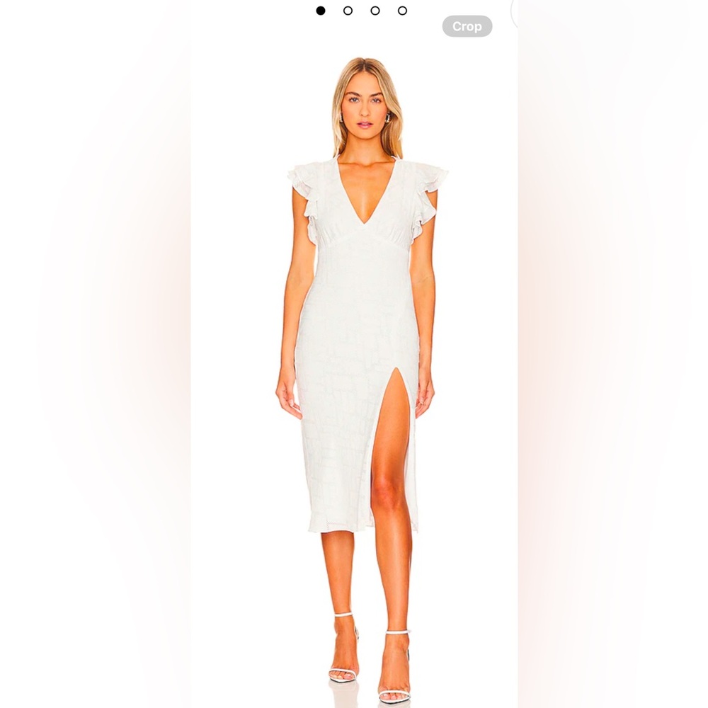 Amanda Uprichard Cecilia  Dress . Medium. Color Odyssey.